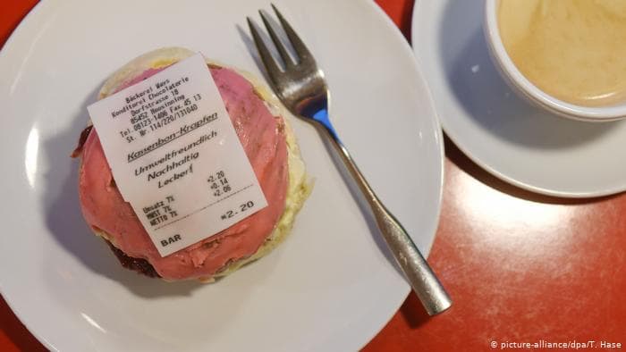 Немцы теперь едят чеки за покупку