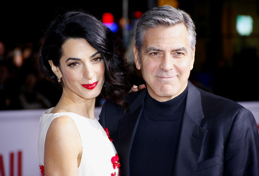 Джордж Клуни учит детей «ужасным вещам»